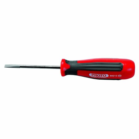 Proto Proto Super Proto Slotted Round Cabinet Screwdriver - 3/16" x 3" J88213